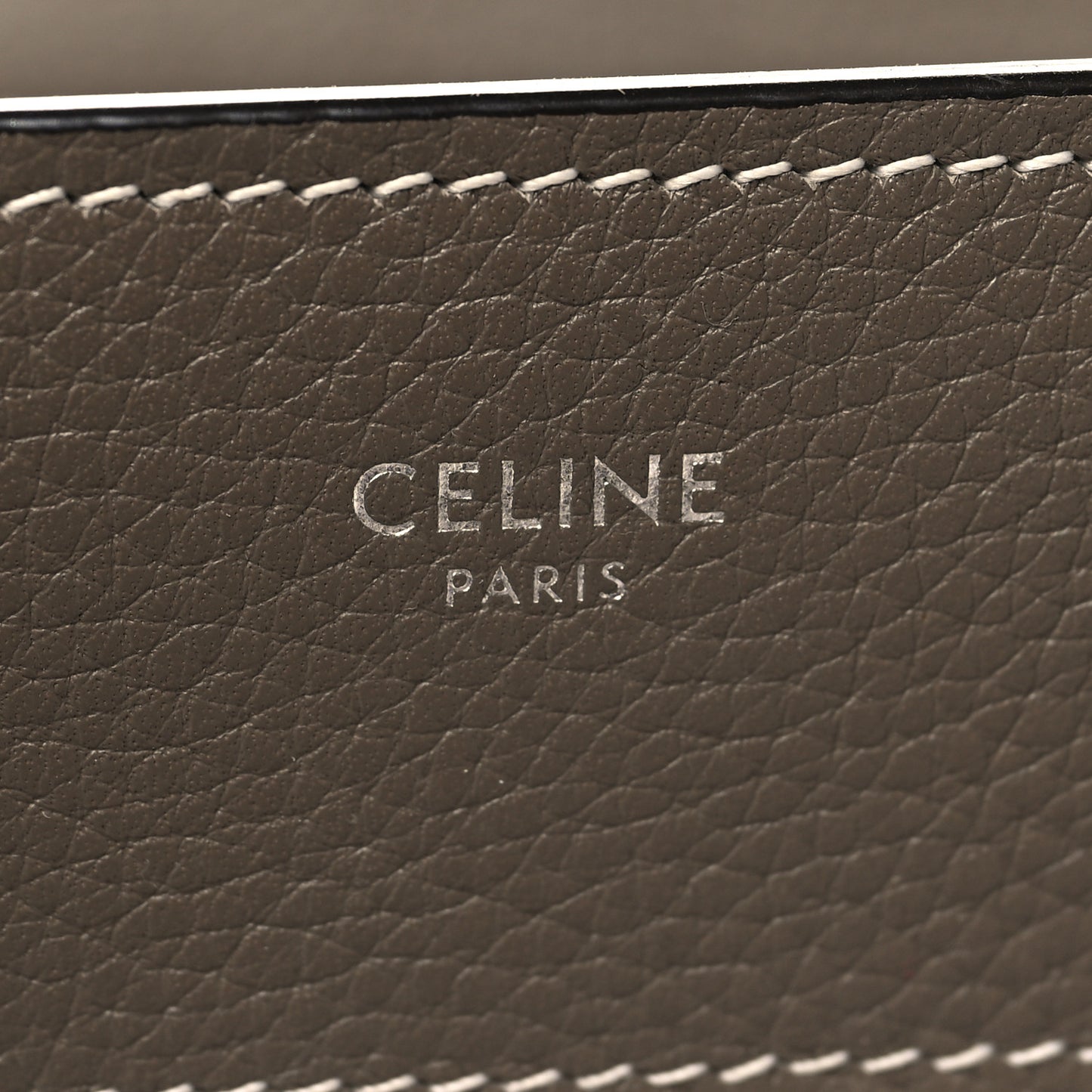 Drummed Calfskin Micro Luggage Souris