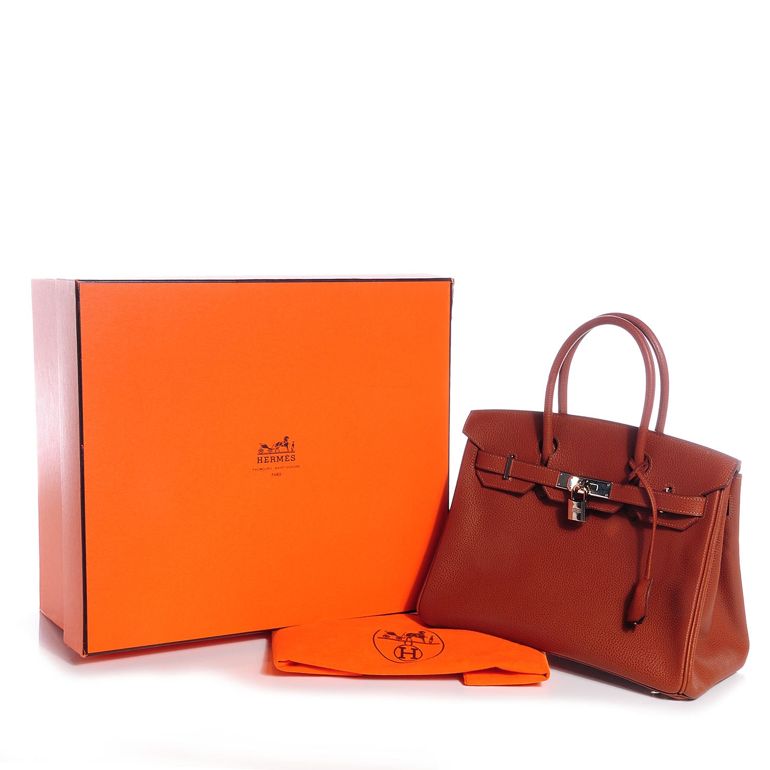 Hermes Vache Liegee Birkin 30 Noisette 9 of 10