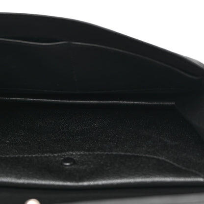 Hermes Chevre Mysore Verrou Clutch Black 5 of 7