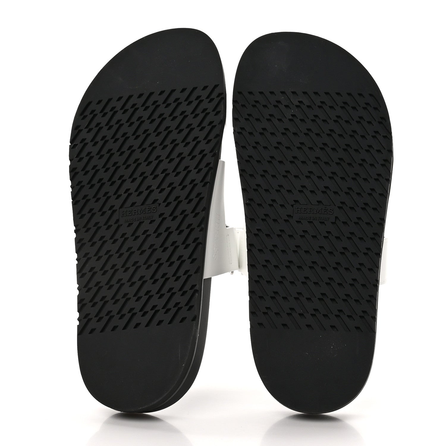 Hermes Calfskin Womens Chypre Sandals 39 White 5 of 9