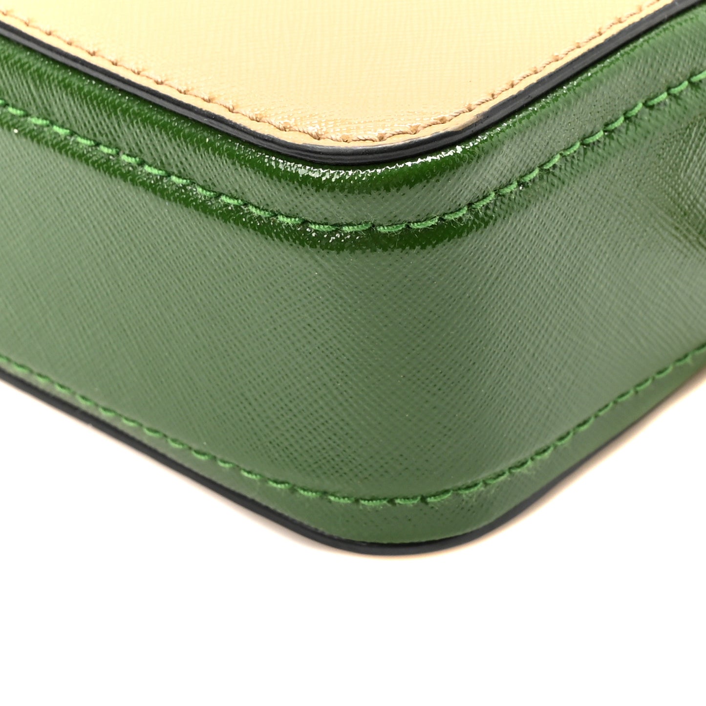 Saffiano Small Snapshot Camera Bag Sand Castle Multicolor