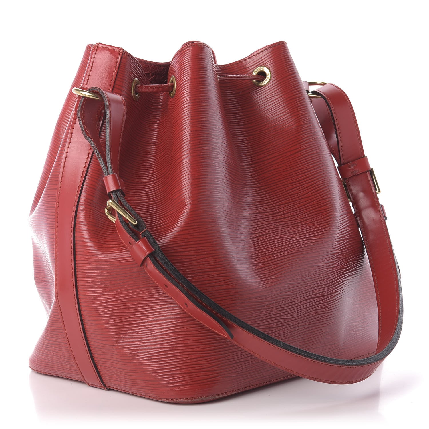 Louis Vuitton Epi Petit Noe Castillan Red 3 of 18