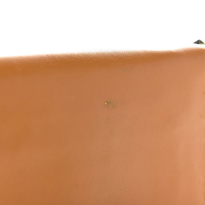 Valentino Garavani Nappa Rockstud Wristlet Clutch Orange Fluo 10 of 10