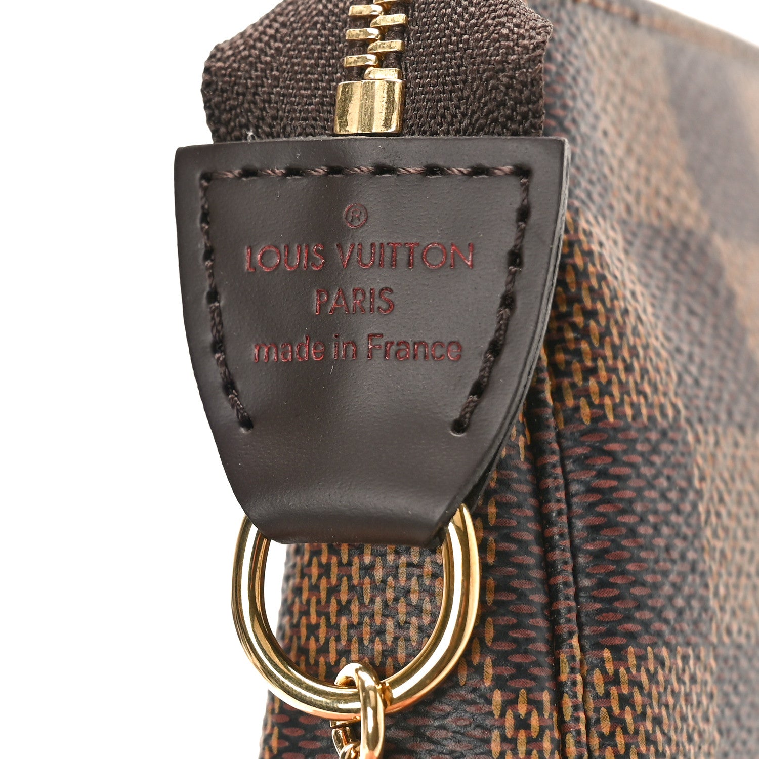 Louis Vuitton Damier Ebene Mini Pochette Accessories 6 of 8