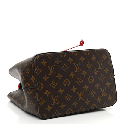 Louis Vuitton Monogram Neonoe MM Coquelicot 4 of 8