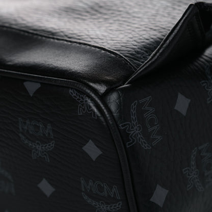 MCM Visetos Studded Small Dual Stark Backpack Black 13 of 13