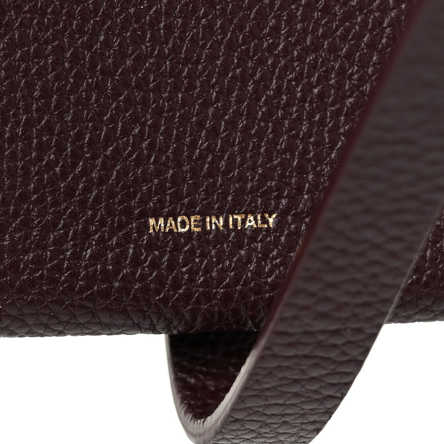 Burberry Grainy Calfskin Monogram Motif Folding Wallet Brown 9 of 9