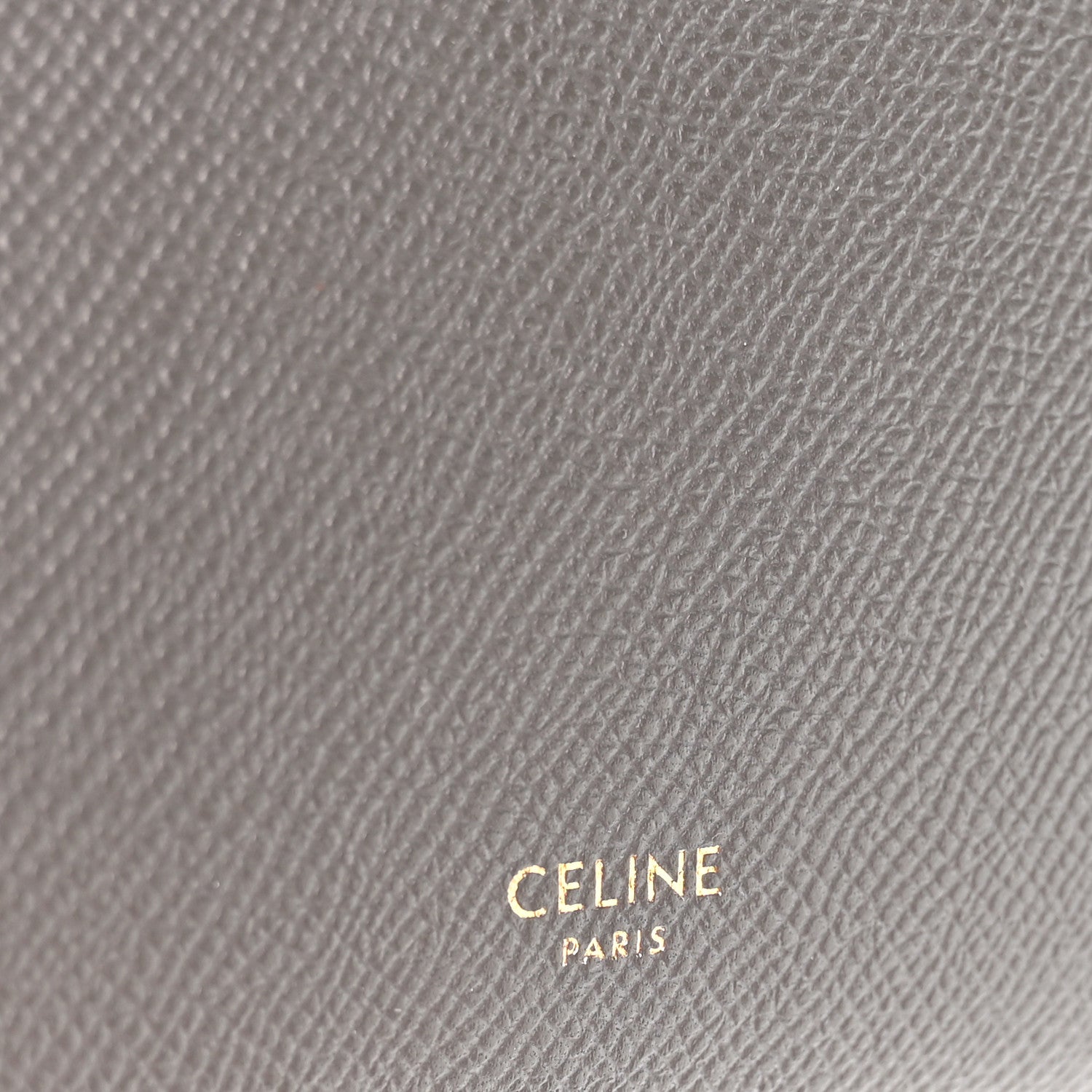 Celine Grained Calfskin Nano Belt Bag Grey 6 of 12