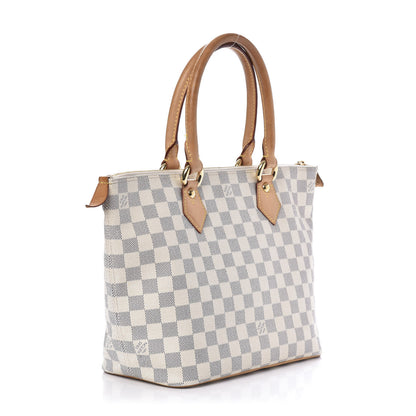 Louis Vuitton Damier Azur Saleya PM 3 of 10