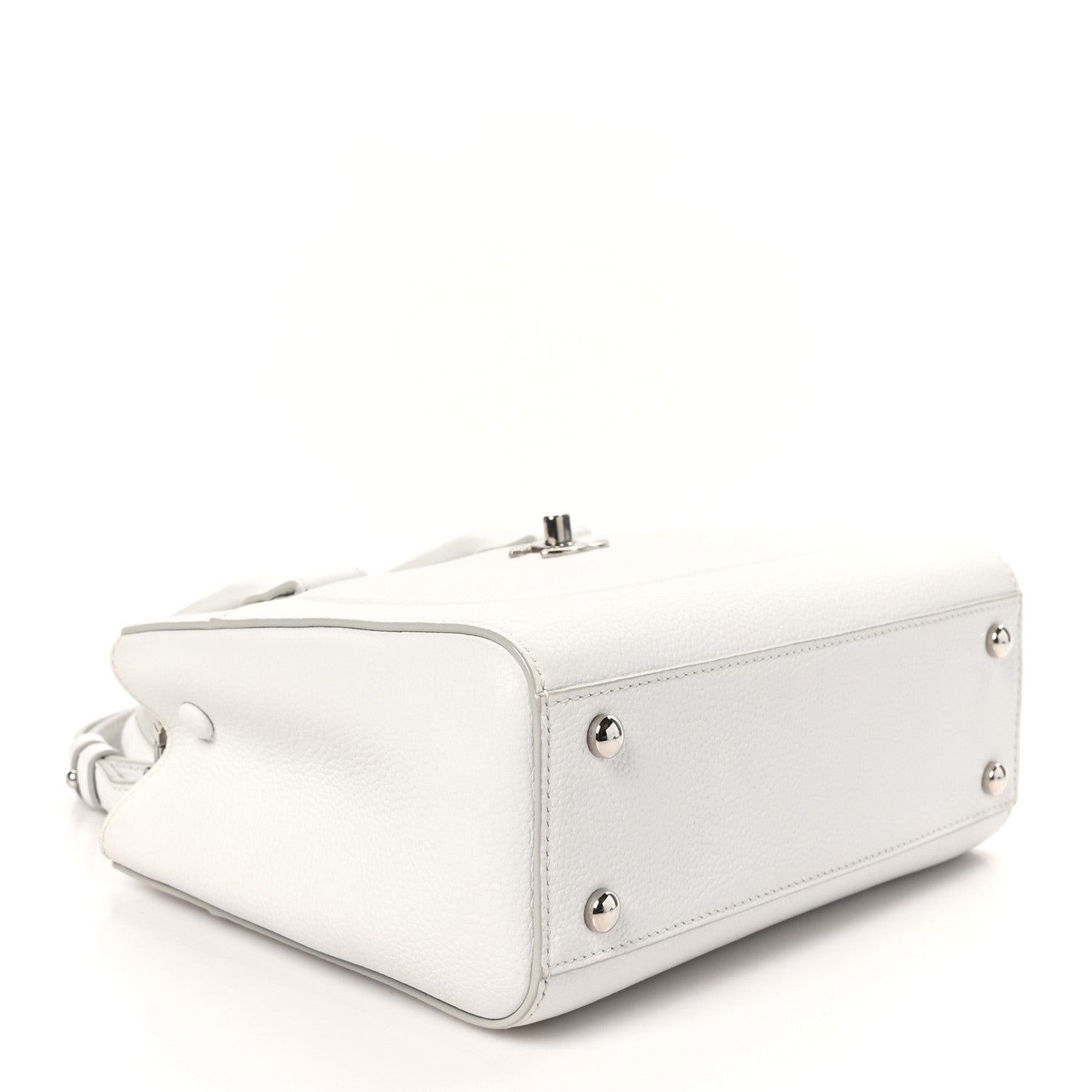 Chanel Grained Calfskin Mini Neo Executive Shopper Tote White 4 of 11