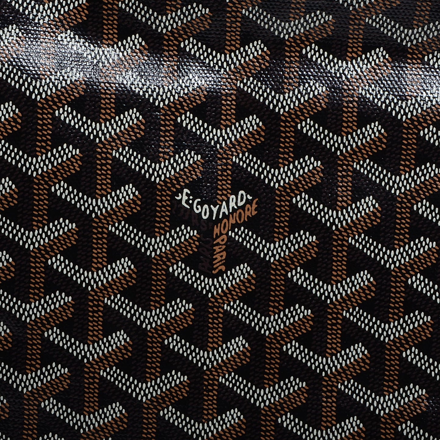 Goyardine Saint Louis GM Black Gold