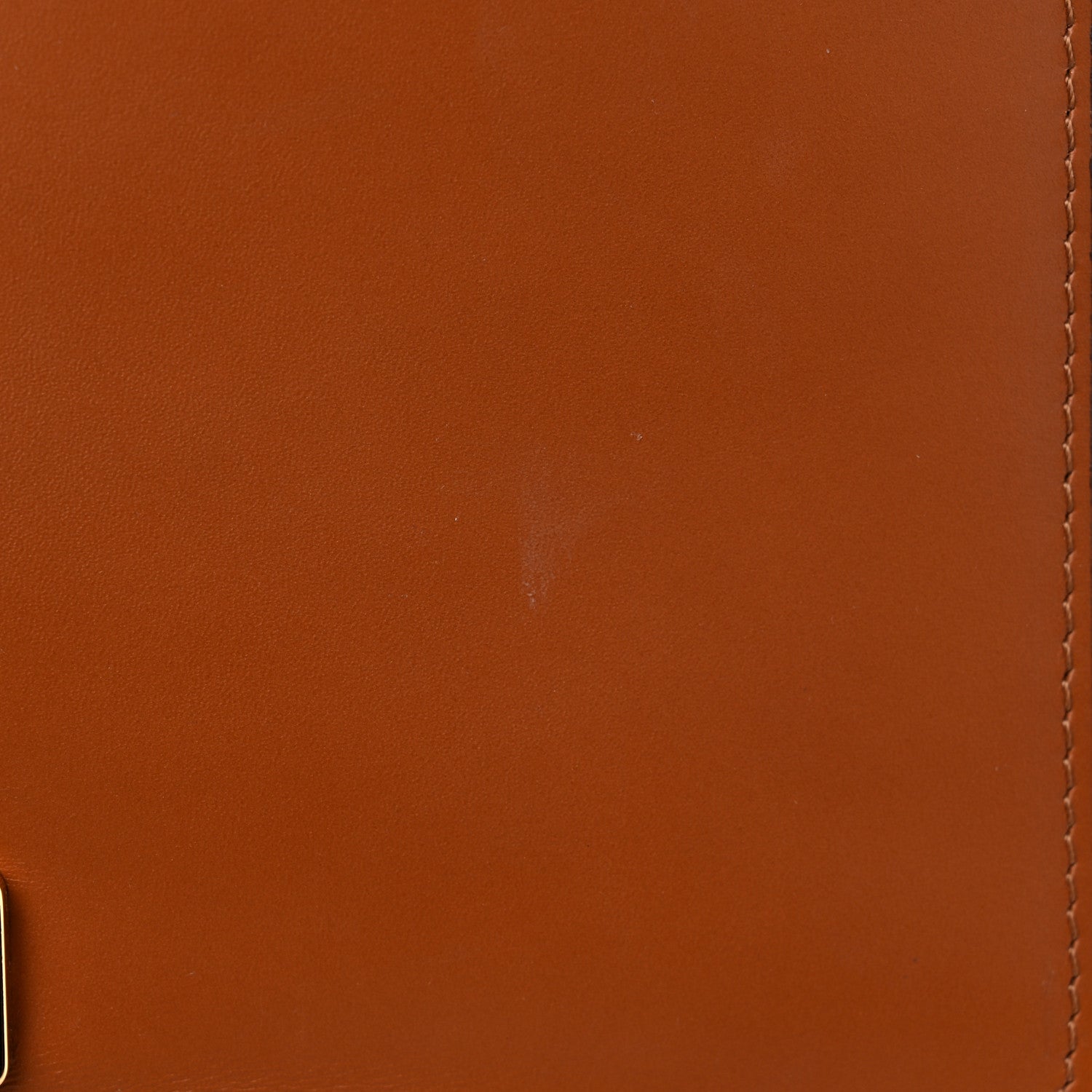 Fendi Vitello King Tamponato Logo Embossed Medium Wallet On Chain Cuoio 12 of 12