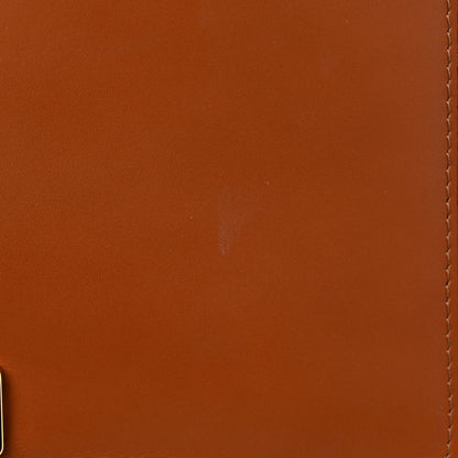 Fendi Vitello King Tamponato Logo Embossed Medium Wallet On Chain Cuoio 12 of 12