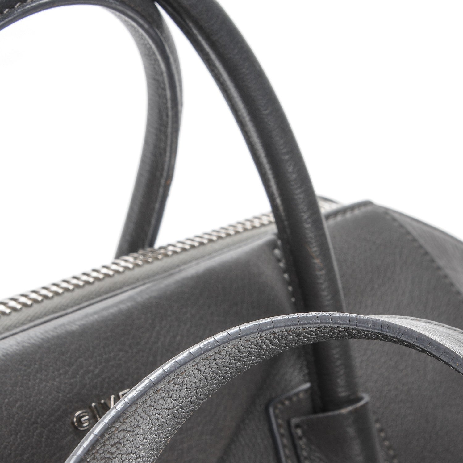 Givenchy Sugar Goatskin Medium Antigona Dark Grey 14 of 16