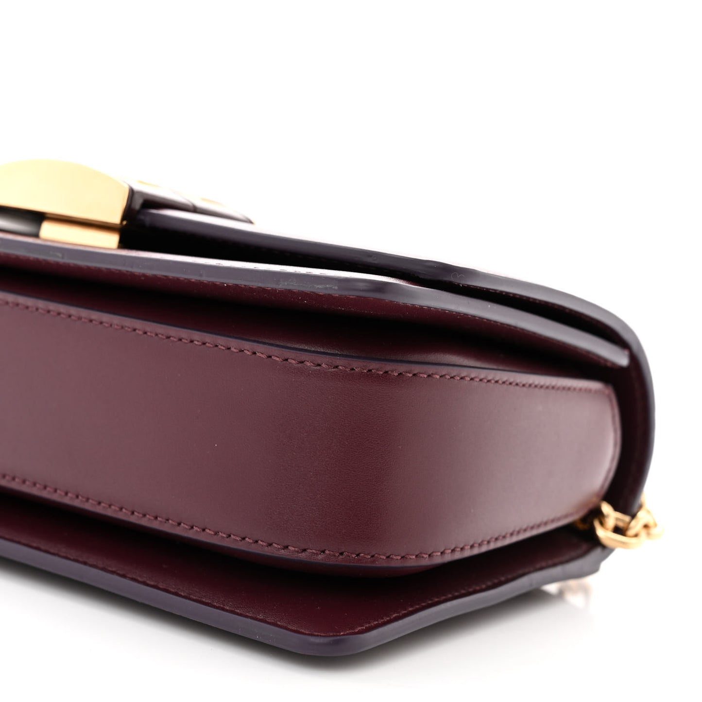 Calfskin Small 4G Shoulder Bag Oxblood Red