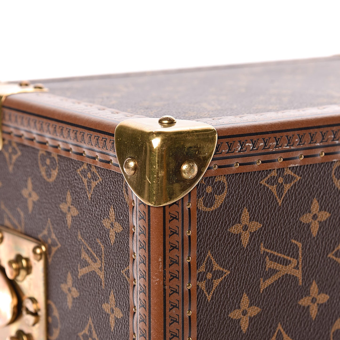 Monogram Boite Flacons Beauty Train Trunk Case