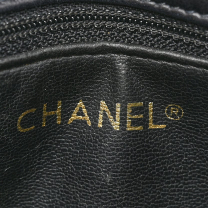 Chanel Lambskin Quilted Flap Waist Belt Bag 75 30 Black 6 of 19
