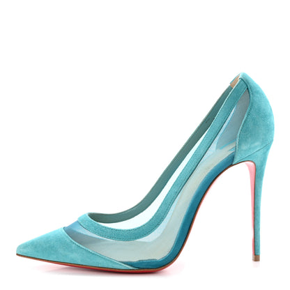 Christian Louboutin Veau Velours Rete Galativi 100 Pumps 38 Noumea 1 of 9