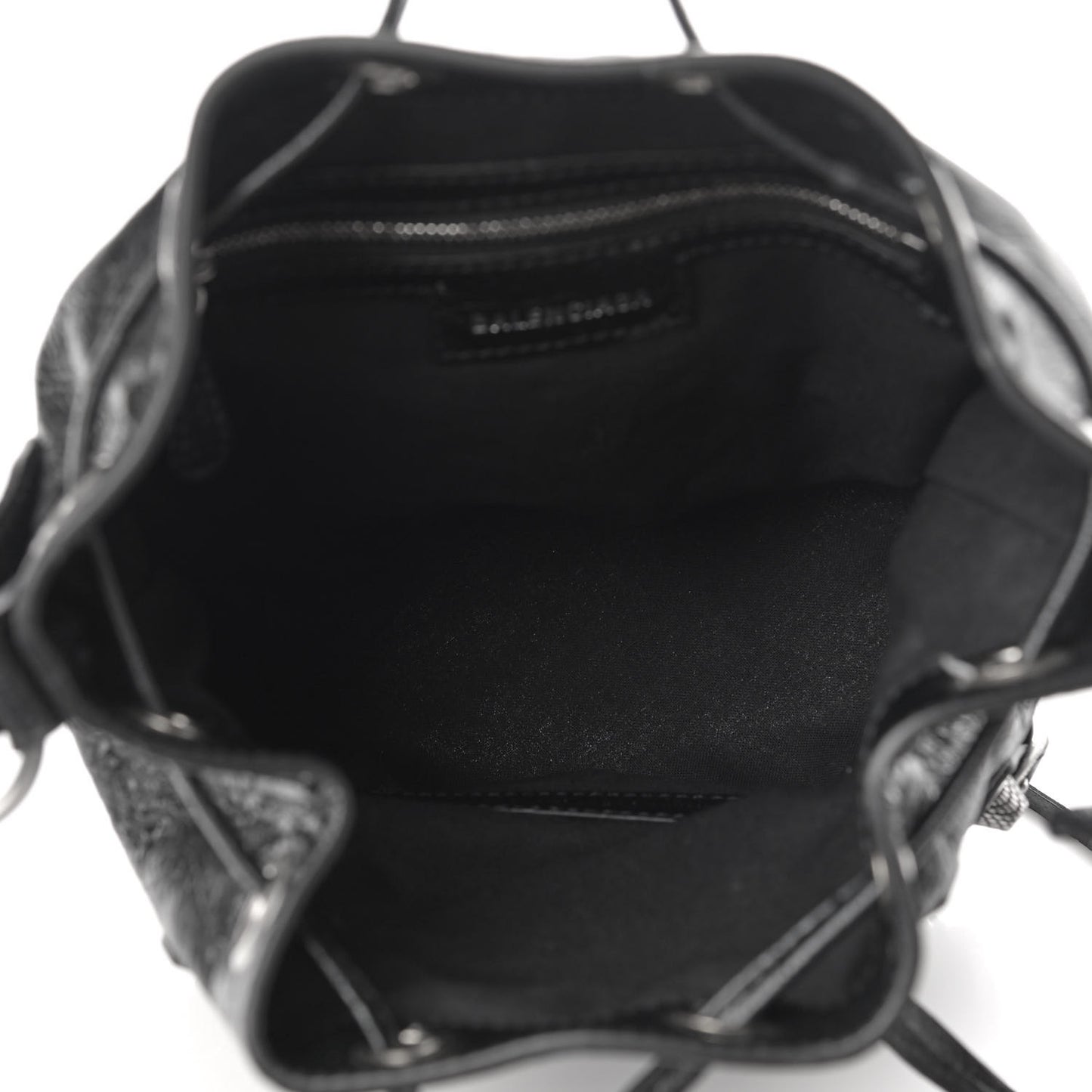 Agneau Arena Le Cagole Bucket Bag XS Black