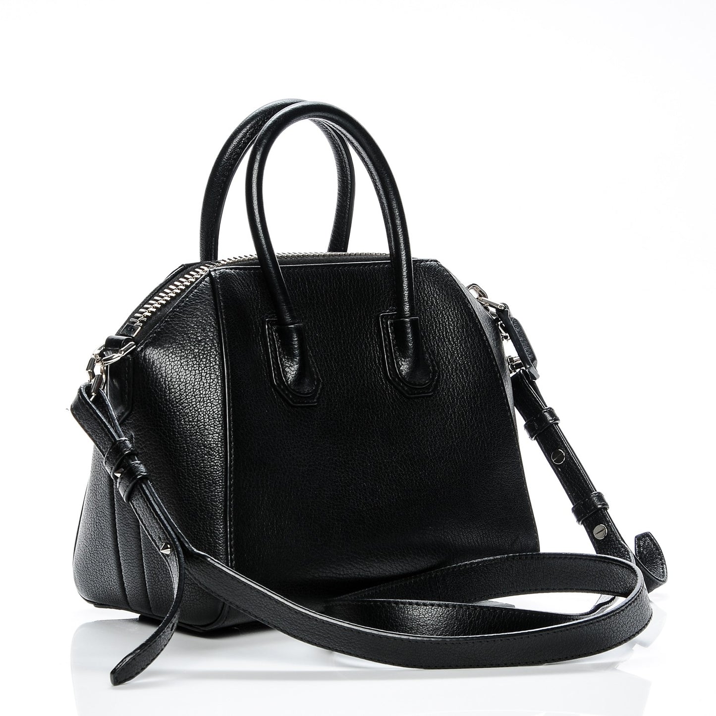 Sugar Goatskin Mini Antigona Black