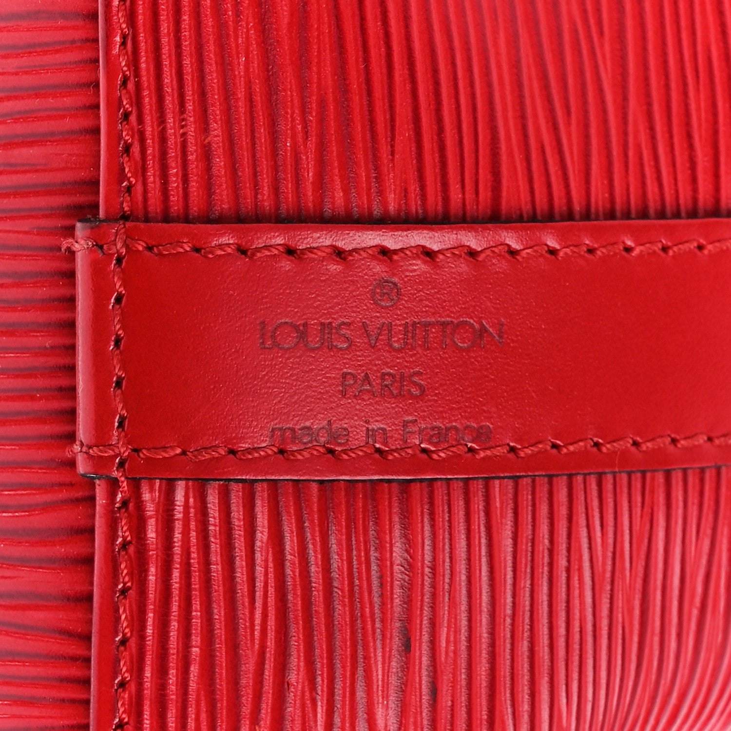 Louis Vuitton Epi Petit Noe Castillan Red 8 of 13