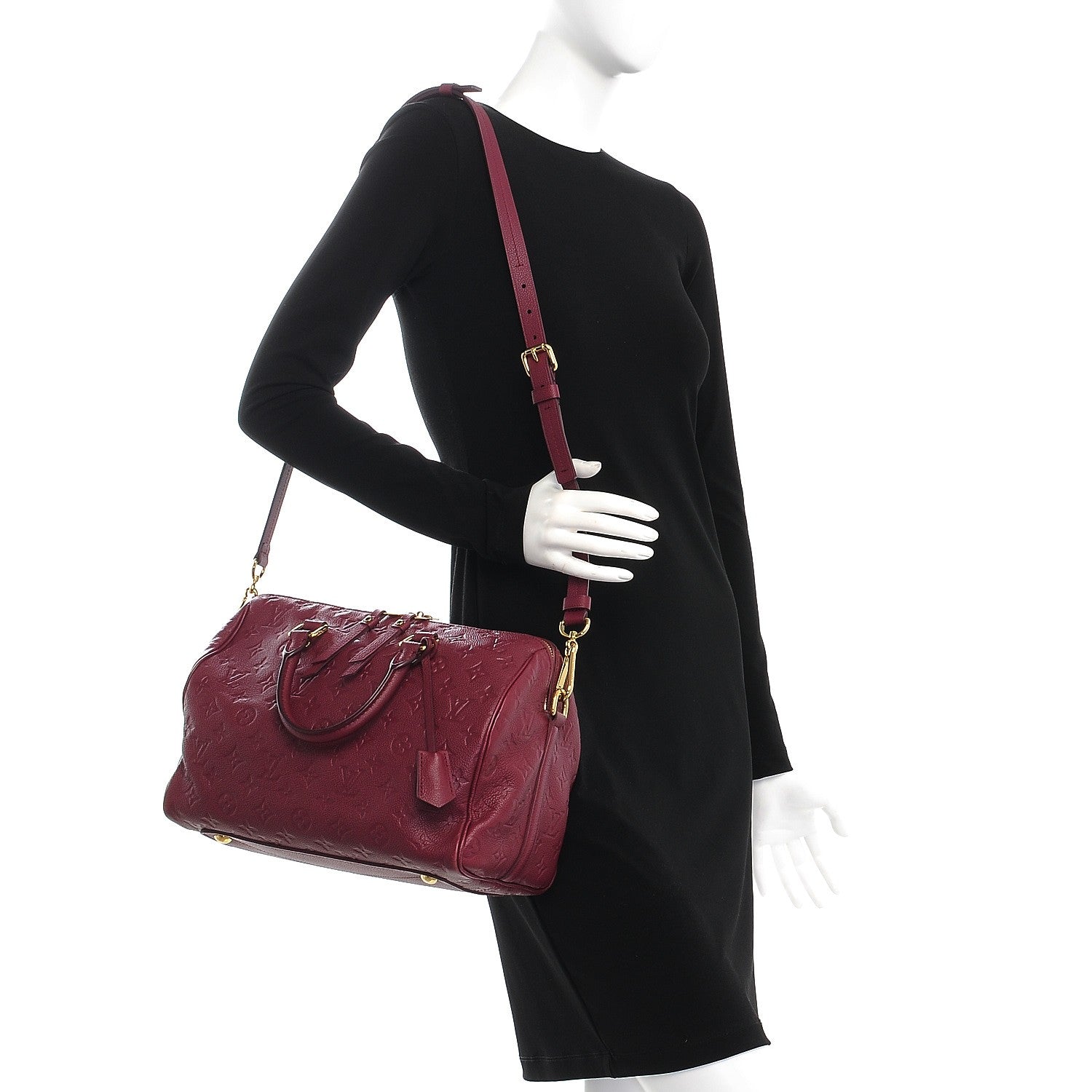 Louis Vuitton Empreinte Speedy Bandouliere 30 Aurore 2 of 13