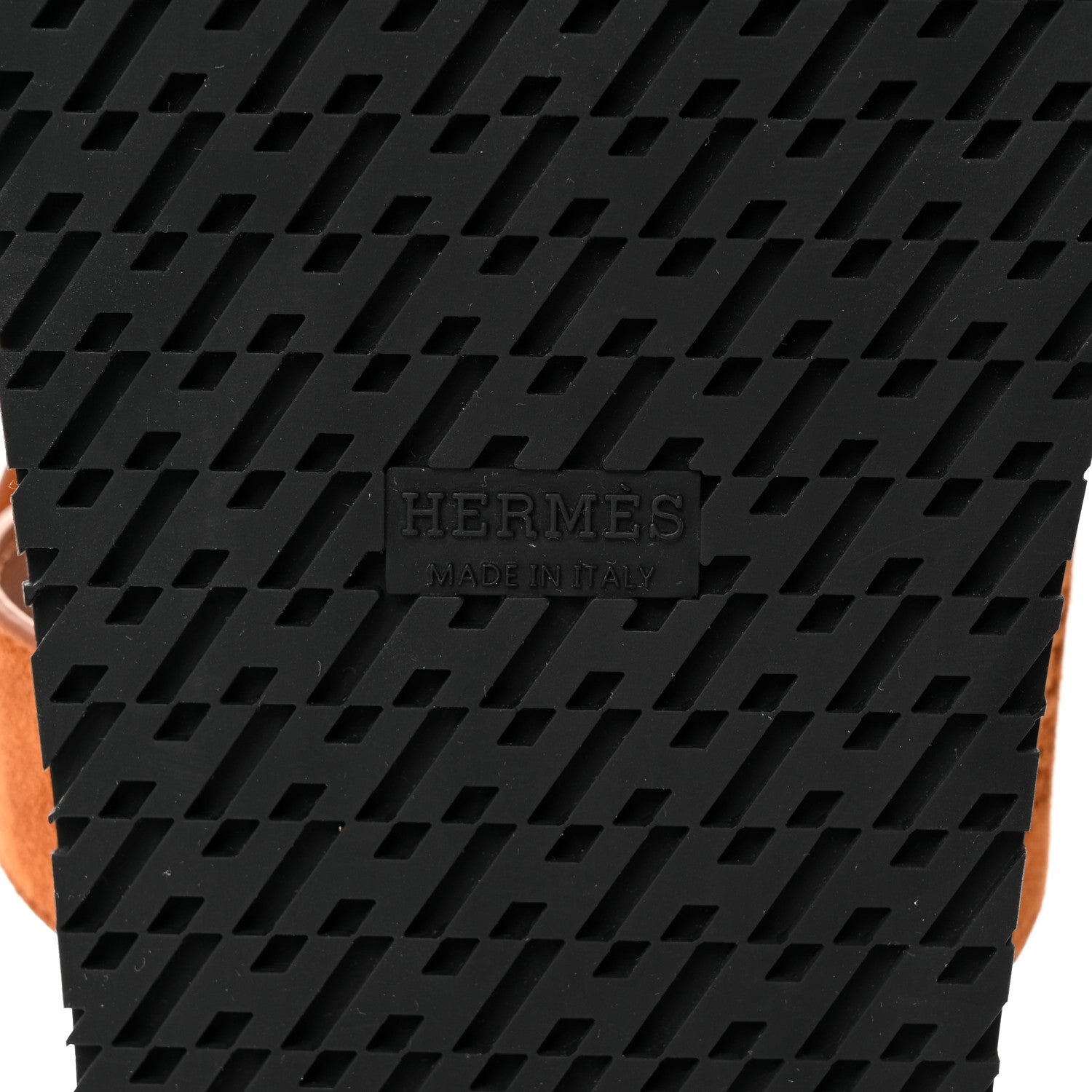 Hermes Suede Goatskin Womens Chypre Sandals 39 Naturel 6 of 9