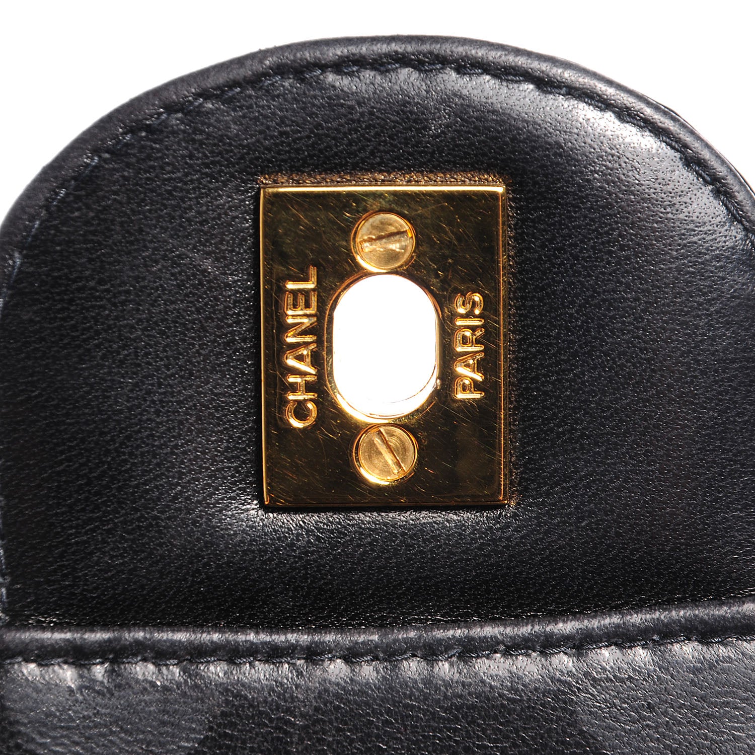 Chanel Patent Quilted Backpack Black 6 of 11