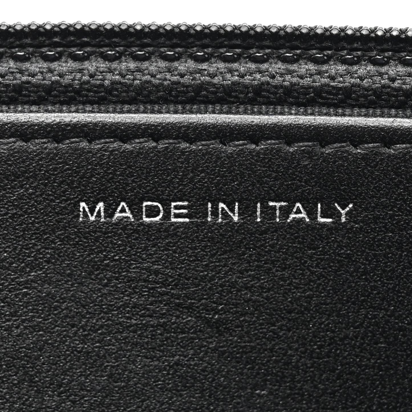 Aged Calfskin Chevron Quilted Reissue Wallet On Chain WOC So Black