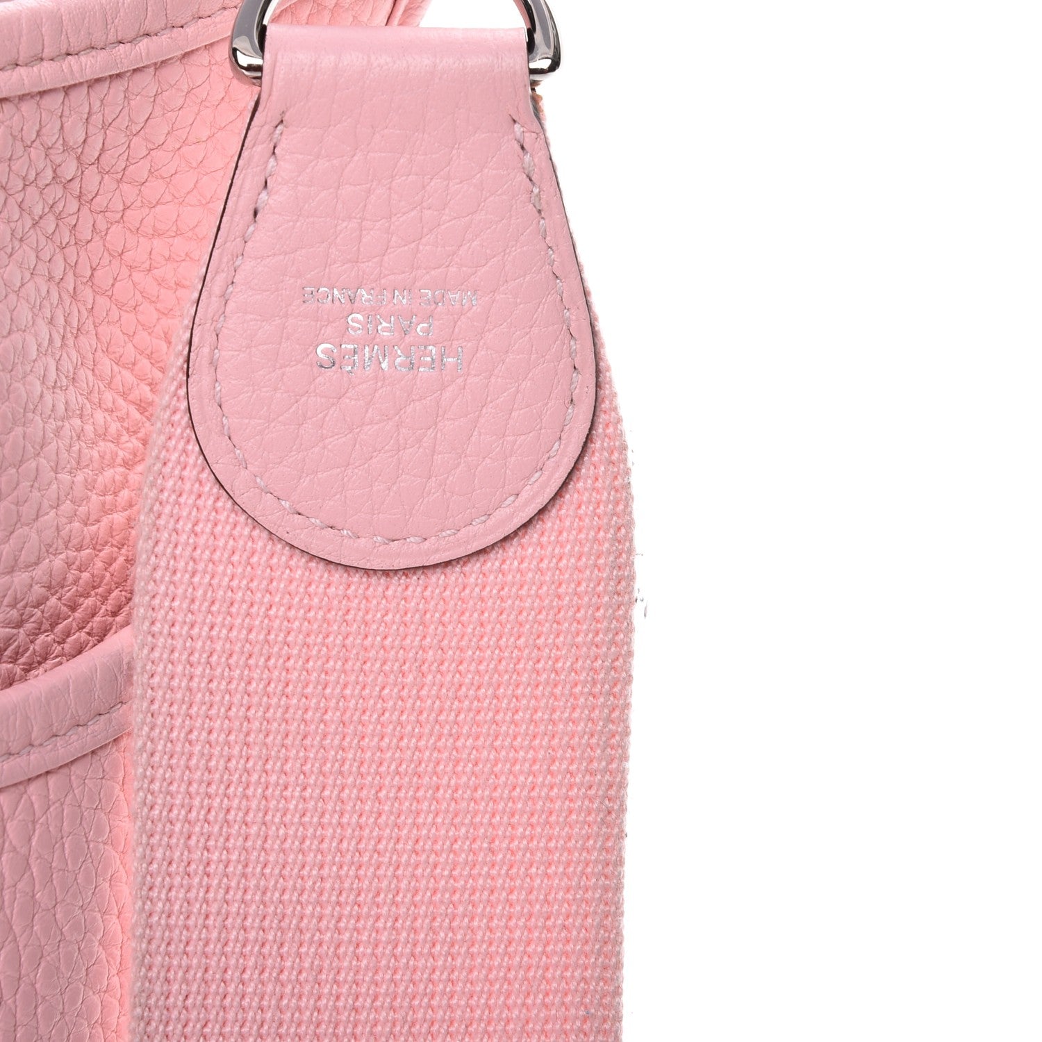 Hermes Taurillon Clemence Evelyne III PM Rose Sakura 10 of 11