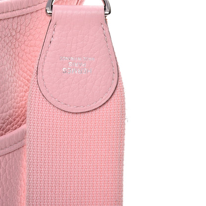 Hermes Taurillon Clemence Evelyne III PM Rose Sakura 10 of 11
