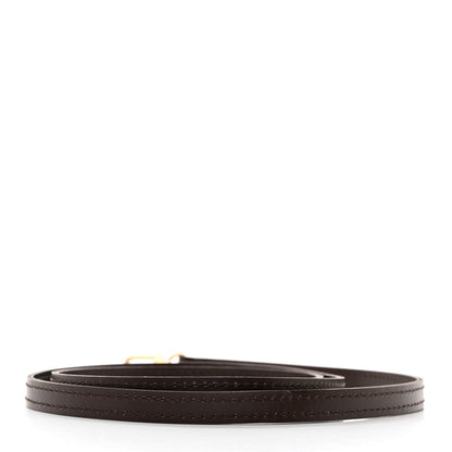 Louis Vuitton Calfskin 12mm Eva Shoulder Strap Brown 2 of 3