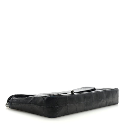 Chanel Lambskin East West Chocolate Bar Flap Black 4 of 9