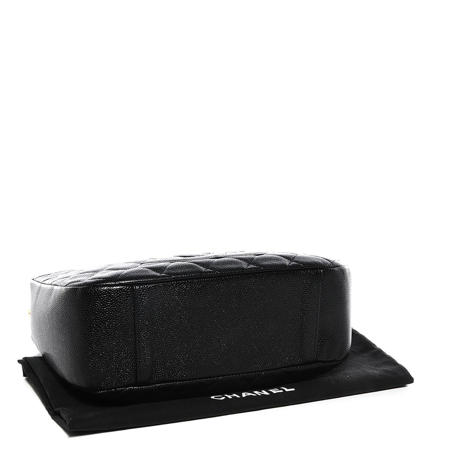 Caviar Quilted Hobo Black