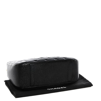 Chanel Caviar Quilted Hobo Black 5 of 9