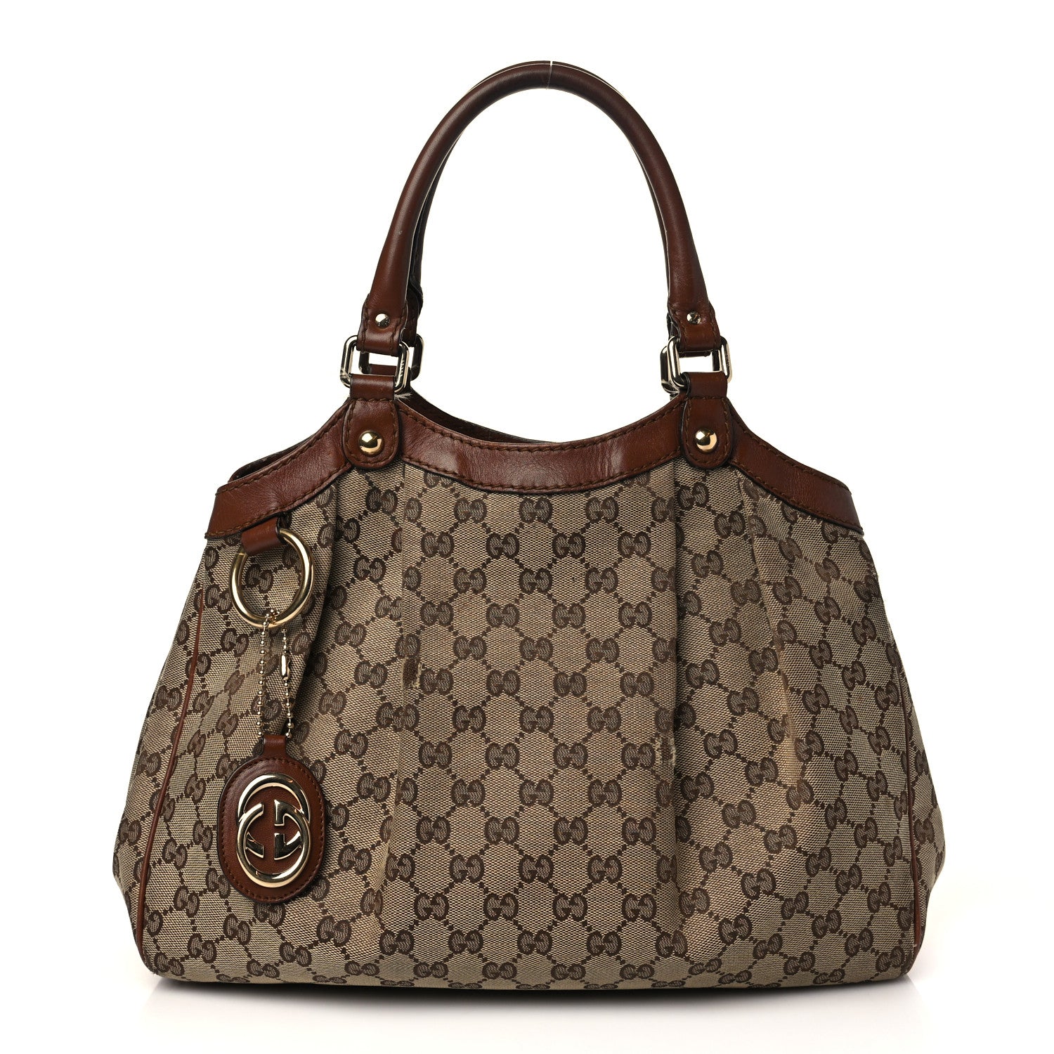 Gucci Monogram Medium Sukey Tote Brown 1 of 16