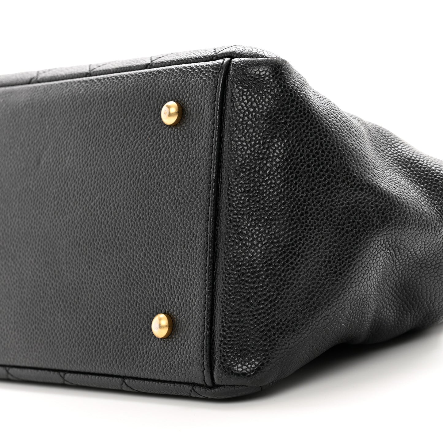 Caviar Quilted Petit Timeless Tote PTT Black