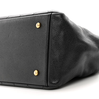 Chanel Caviar Quilted Petit Timeless Tote PTT Black 10 of 11