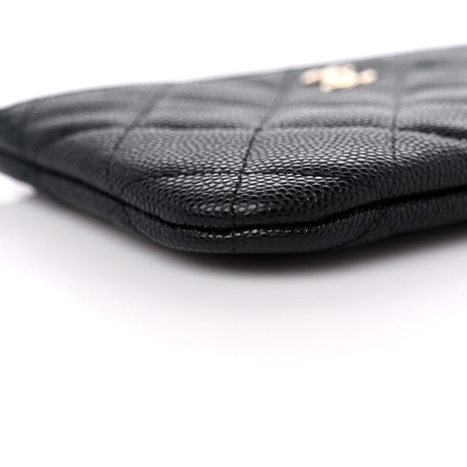 Chanel Caviar Quilted Small Cosmetic Case Black 8 of 10
