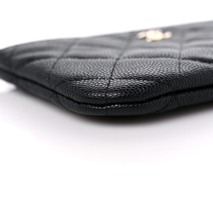 Chanel Caviar Quilted Small Cosmetic Case Black 8 of 10