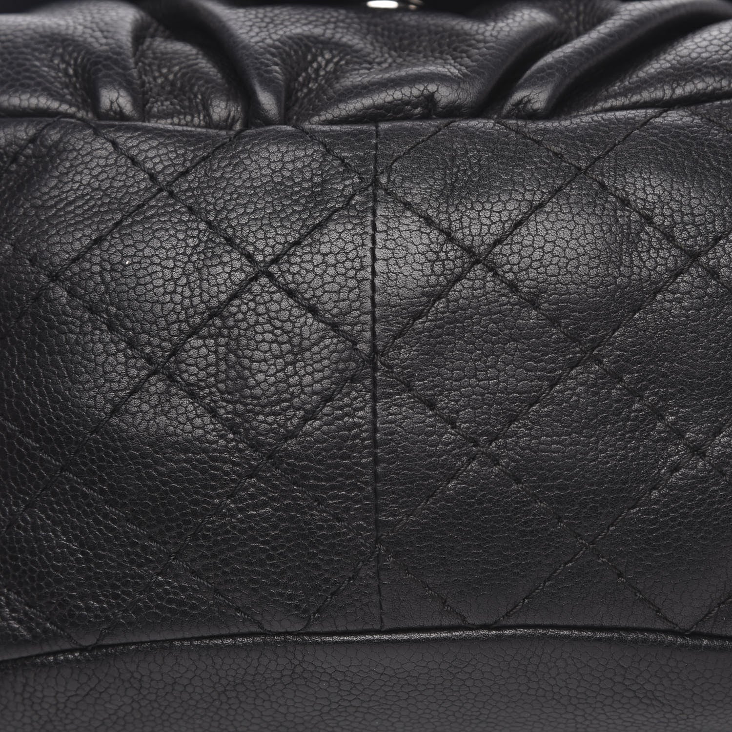 Chanel Caviar Half Moon Large Flap Black 9 of 13