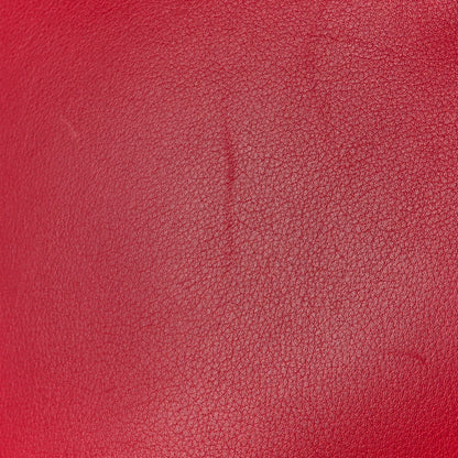 Chanel Patent Calfskin New Medium Plexiglass Boy Flap Red 11 of 12