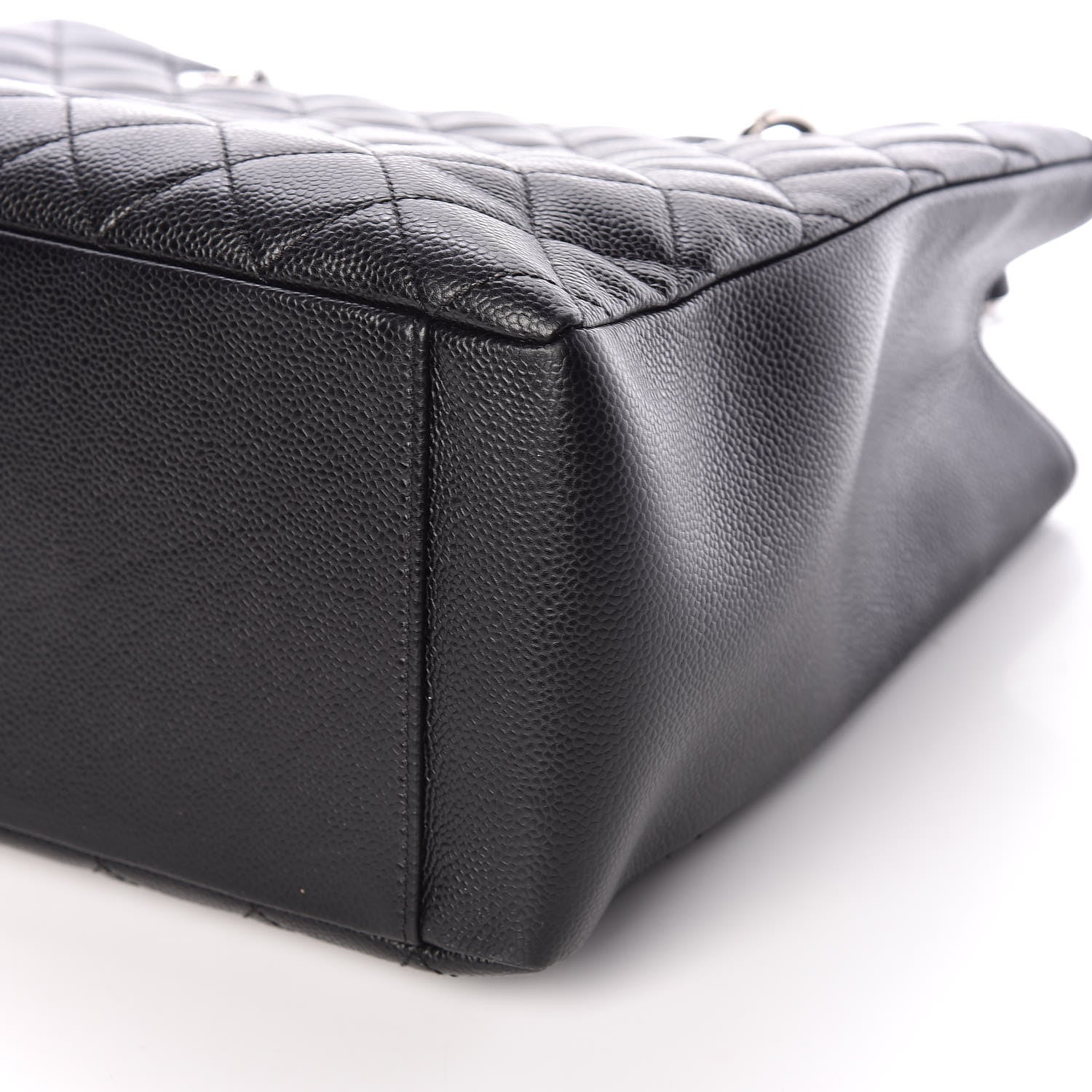 Chanel Caviar Quilted Grand Shopping Tote GST Black 7 of 10