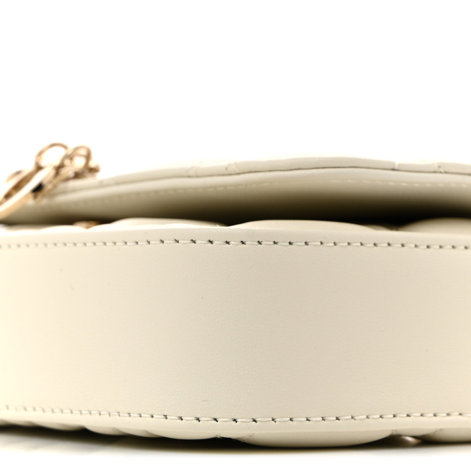 Christian Dior Lambskin Cannage Dior Talk Phone Pouch Latte 10 of 11