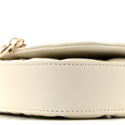 Christian Dior Lambskin Cannage Dior Talk Phone Pouch Latte 10 of 11