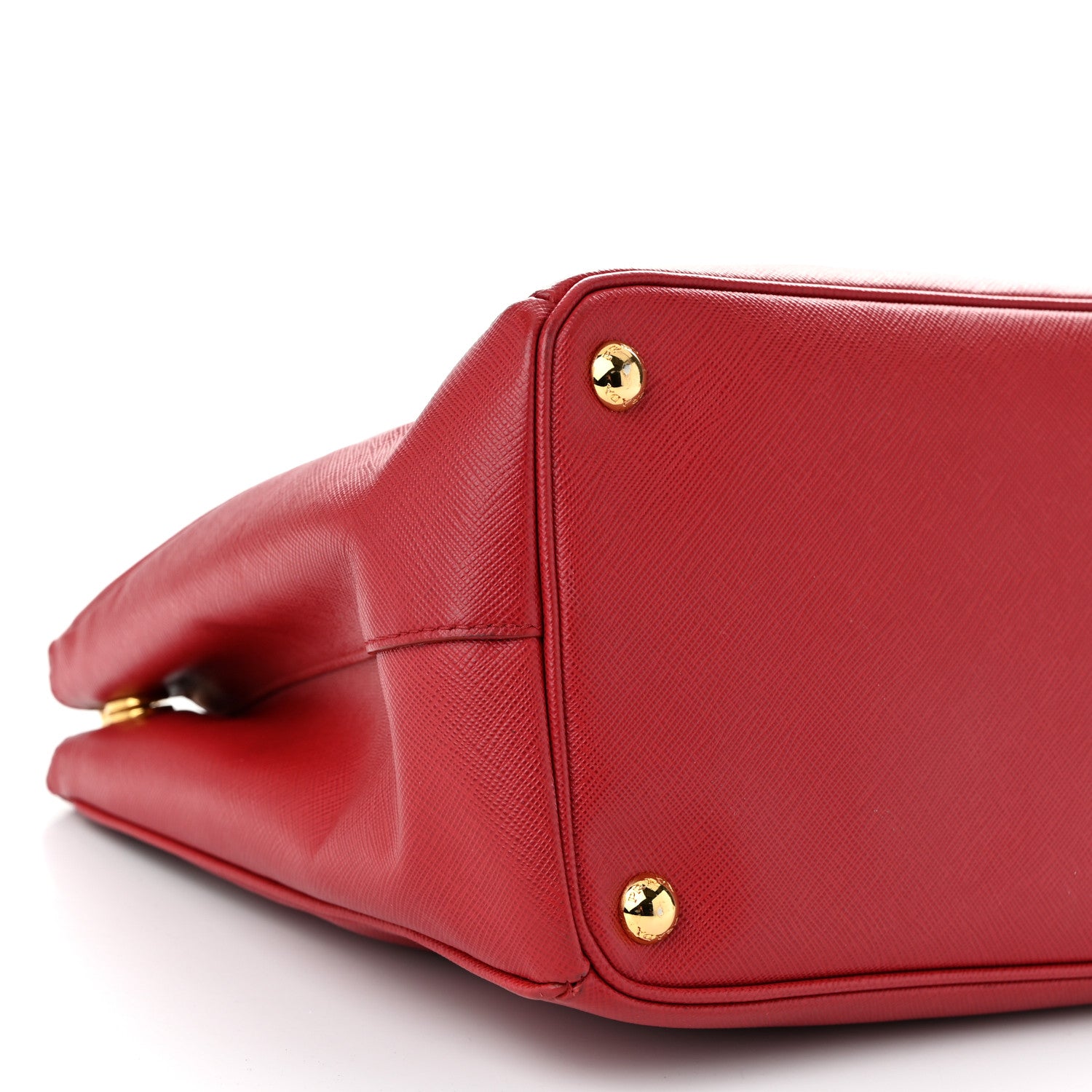 Prada Saffiano Medium Galleria Double Zip Tote Fuoco 9 of 11