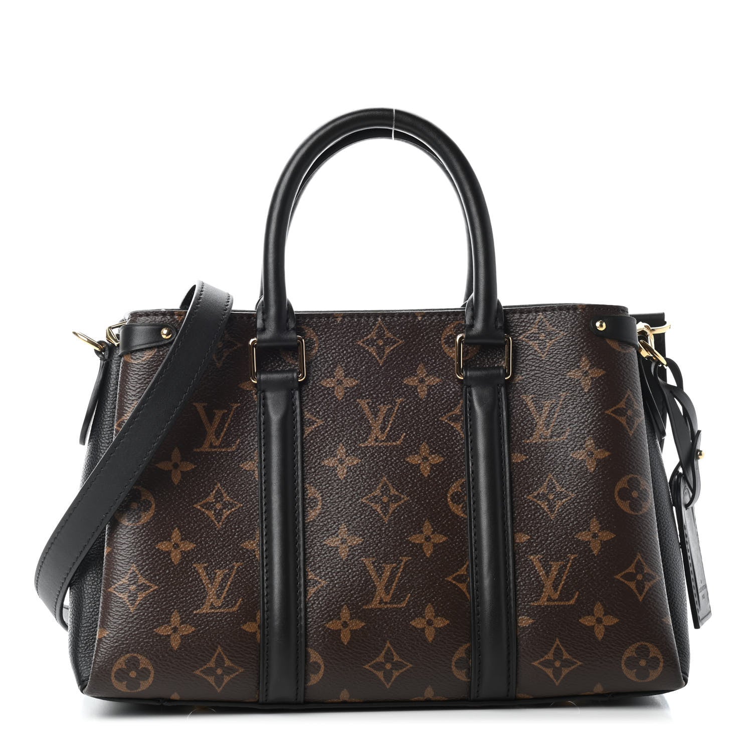 Louis Vuitton Monogram Soufflot BB Black 1 of 9