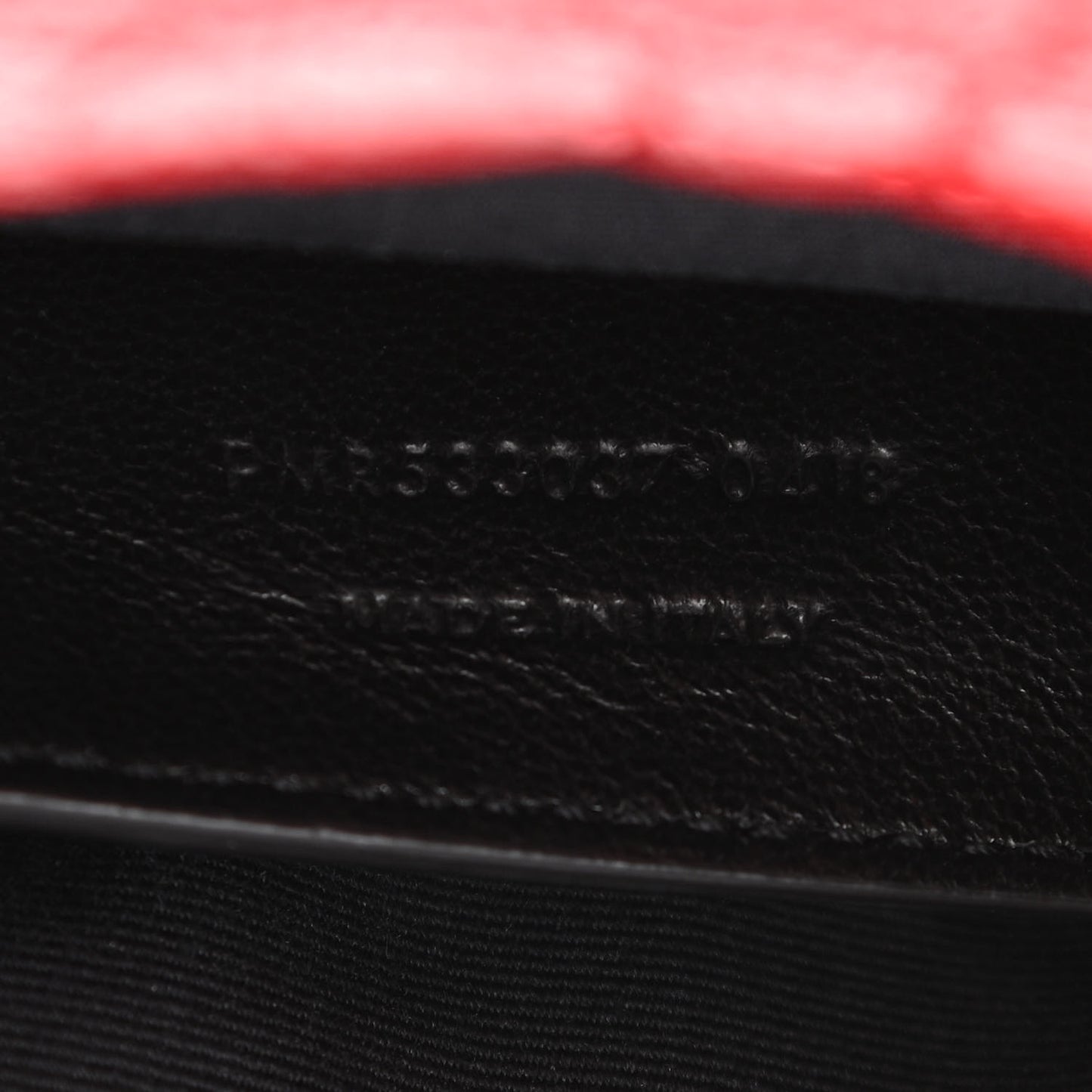 Crinkled Calfskin Matelasse Monogram Baby Niki Chain Satchel Rouge Eros