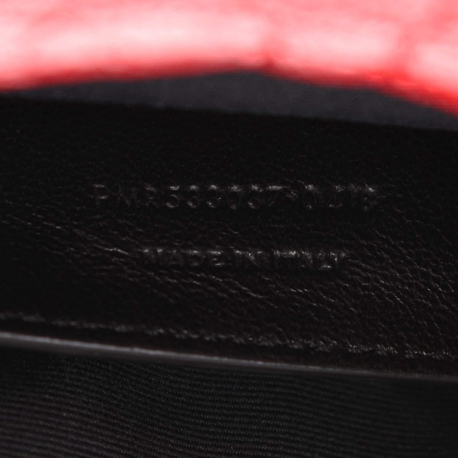 Saint Laurent Crinkled Calfskin Matelasse Monogram Baby Niki Chain Satchel Rouge Eros 9 of 10