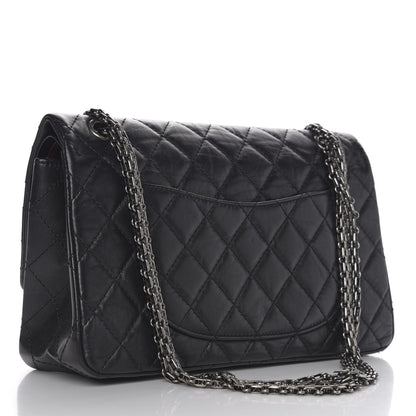 Chanel Aged Calfskin Quilted 2.55 Reissue 226 Flap Black 2 of 10